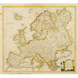 Europa Drawn and Engraved from the best maps and charts.