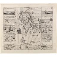 Old, Antique map image download for [No title] Map of Spitzbergen.