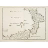 Old, Antique map image download for No title: [Southern part of Italy]