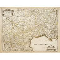 Old map image download for Gouvernem.t du Languedoc..