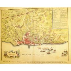 Plan of the city and Castle of Alicant..