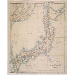 The islands of Japan by James Wyld..