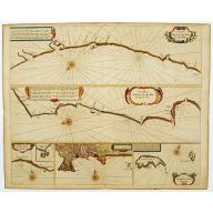 Old map image download for De Cust van Barbaryen van out Mamora tot Capo Blanco..