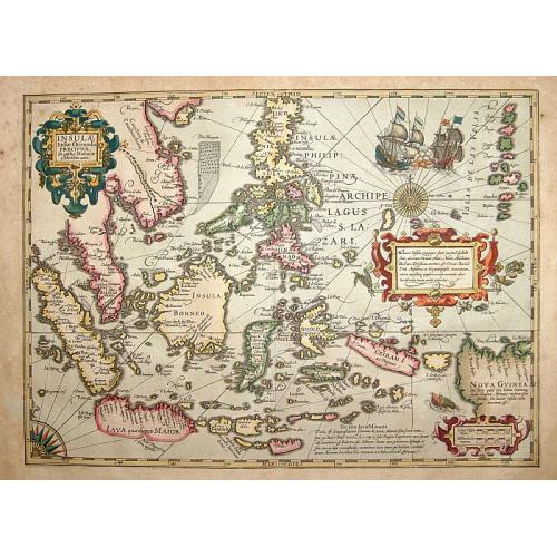 Old map image download for Insulae Indiae Orientalis.