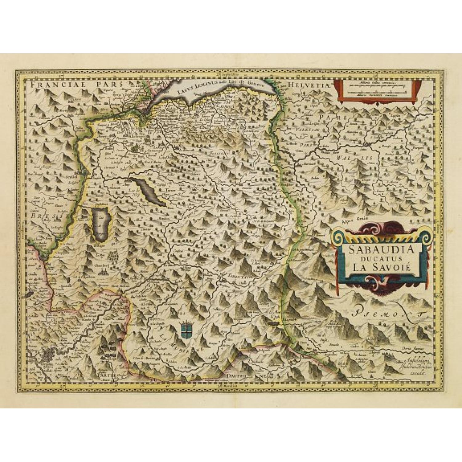 Sabaudia ducatus La Savoie.