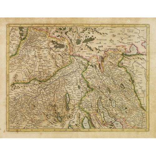 Old map image download for No title. [Zürich and Basle]