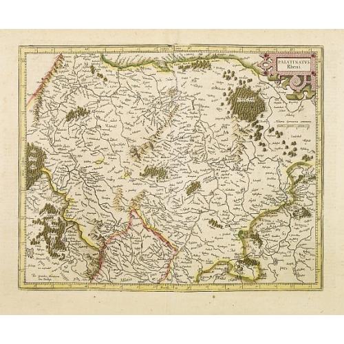 Old map image download for Palatinatus Rheni.