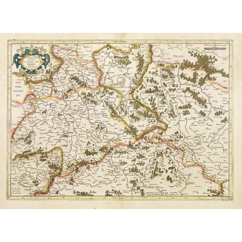 Old map image download for Saxonia Superioris Lusatiae..