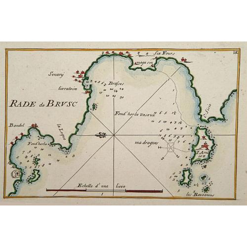 Old map image download for Rade de Brusc. [18]