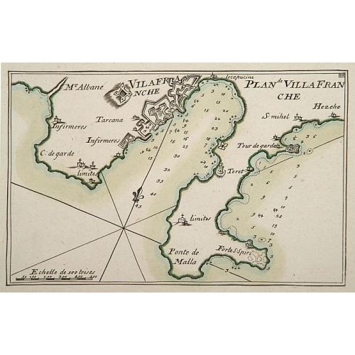 Old map image download for Plan de VillaFranche. [22]