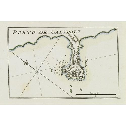 Old map image download for [41] Porto de Galipoli.