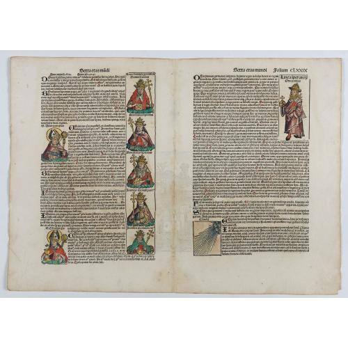 Rare, antique map of  Madeburga [ Maagdenburg Folio CLXXX ]