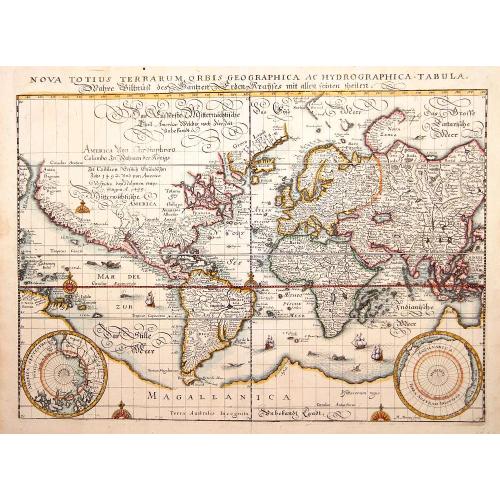 Old map image download for Nova totius terrarum orbis geographica ac hydrographica..