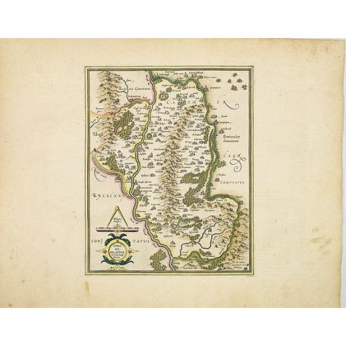 Old map image download for Udrone Irlandiae in Catherlagh Baronia.