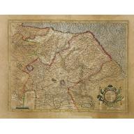 Old, Antique map image download for Marchia Anconitana cum Spoletano Ducatu.