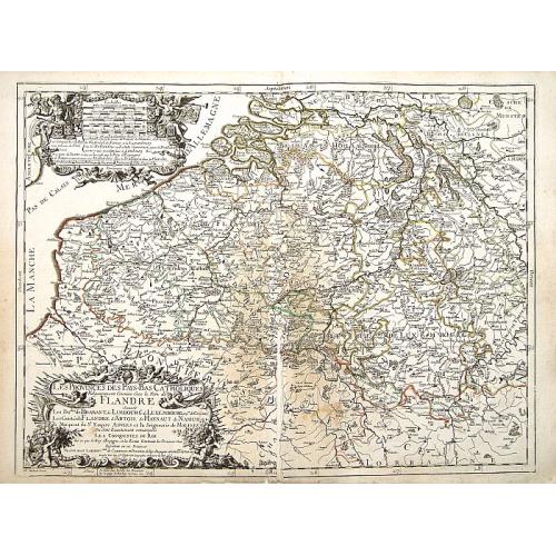 Old map image download for Empire d' Allemagne, divise en ses dix Cercles..