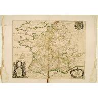 Old, Antique map image download for Les Postes qui traversent la France ..