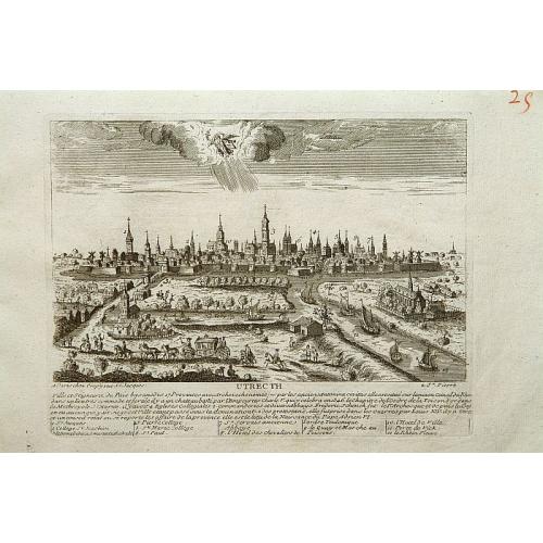 Old map image download for Utrecht.