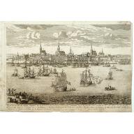 Old, Antique map image download for Riga Capitale de la Province de Livonie.