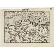 Old, Antique map image download for Portugallia.