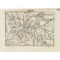 Old, Antique map image download for Aniou / Anjou.