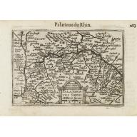 Old map image download for Palatinatus Rheni / Palatinat du Rhin.