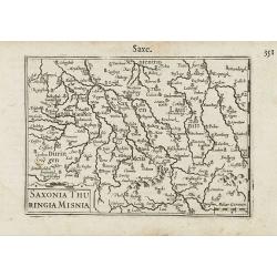 Saxonia / Thuringia / Misnia.