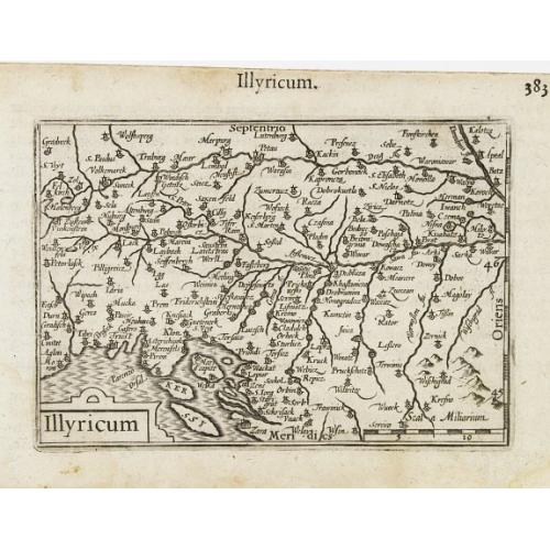 Old map image download for Illyricum.