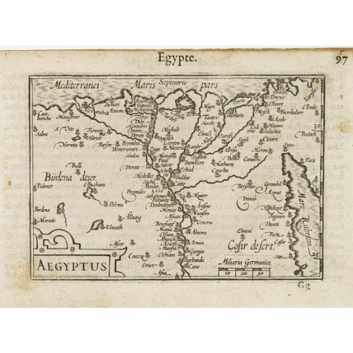 Old map image download for Aegyptus.