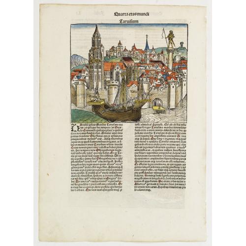 Old map image download for Quarta Etas Mndi. Carvilium / Aquileya. [Carovilli and Aquileia]