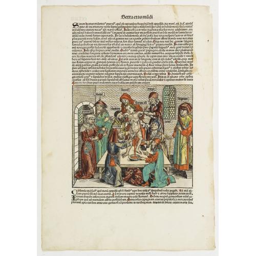 Sexta Etas Mudi. / Simon Beatus .. / Folio CCLIIII.