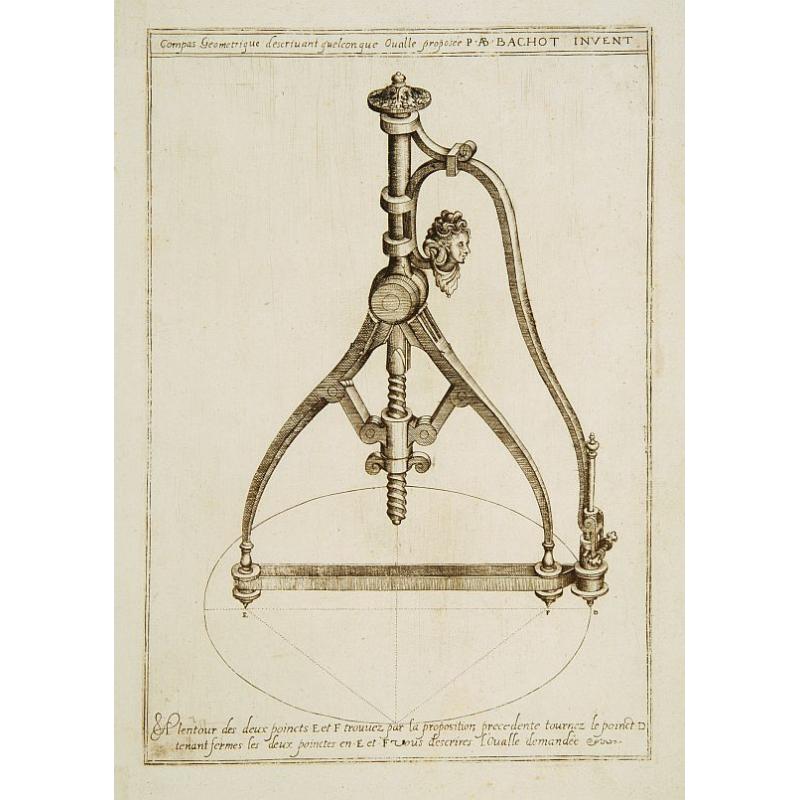 Compas Geometrique descrivant.. proposée P.AB Bachot.