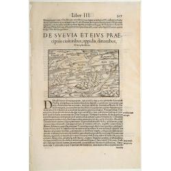 De Suevia et eius Praecipuis Civitatibus..