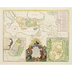 Carte des voyages de Notre seigneur Jesus Christ..