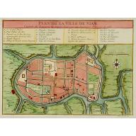Old map image download for Plan de la ville de Siam.