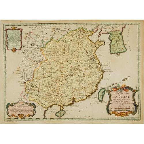 Old map image download for L'Empire de la Chine.