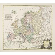 Old map image download for Karte von Europa.