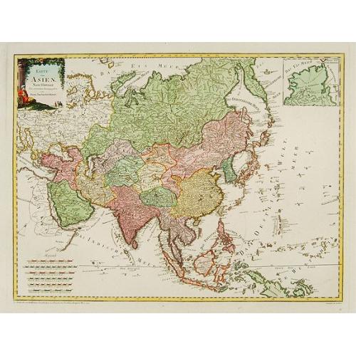 Old map image download for Karte von Asien.