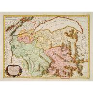 Old map image download for Partie Septentrionale des Estats de Savoye..