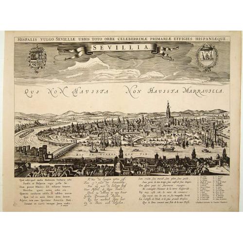 Old map image download for Sevillia.
