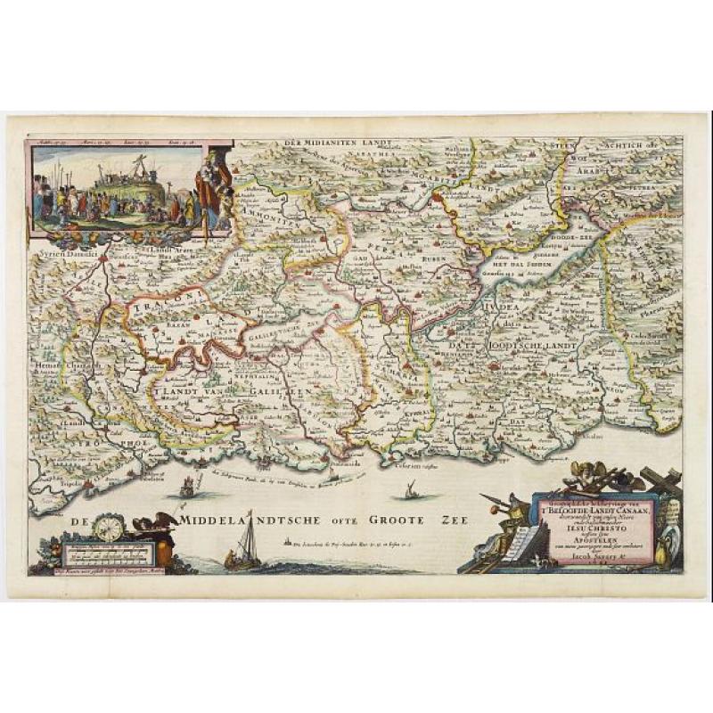 Geographische beschrijvinge van 'T Beloofde-Landt Canaan..