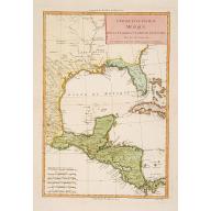 Old map image download for L'Ancien et le nouveau Mexique avec la Floride..