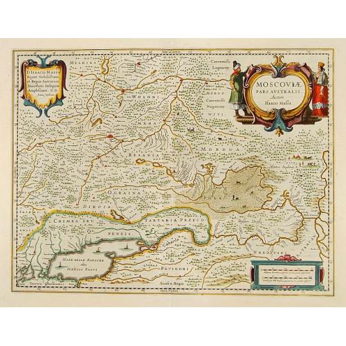 Old map image download for MOSCOVIAE Pars Australis. Auctore Isaaco Massa.