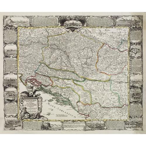 Old map image download for Danubii Fluminis pars media in qua Hungaria, Sclavonia..