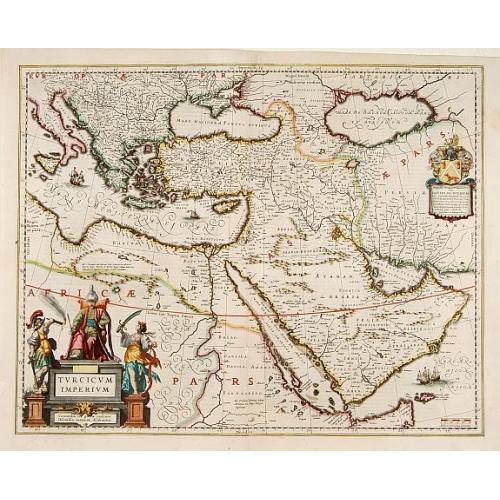 Old map image download for Turcicum Imperium.