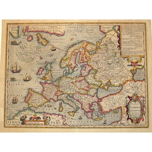 Old map image download for Nova Europae Descriptio..