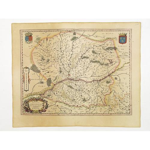 Old map image download for Ducatus andegavensis, auctore Licimo Guÿeto Andegavense