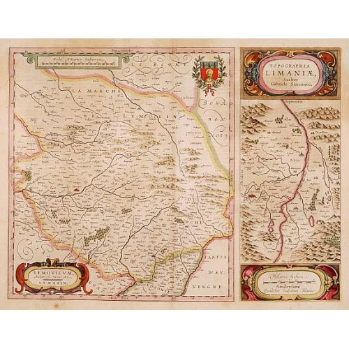 Old map image download for Lemonicum../ Topographia Limaniae..