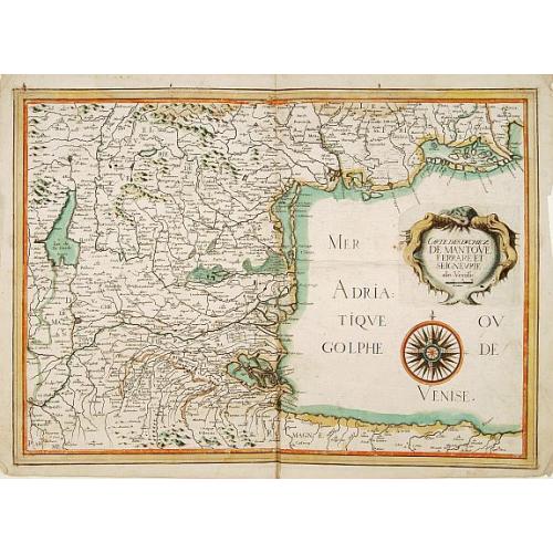 Old map image download for Carte des duchez de Mantoue, Ferrare.. Venise.