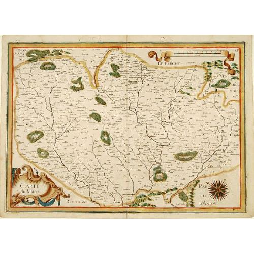 Old map image download for Carte du Maine.